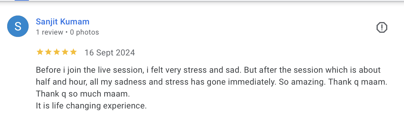 Google review by Sanjit Kumam